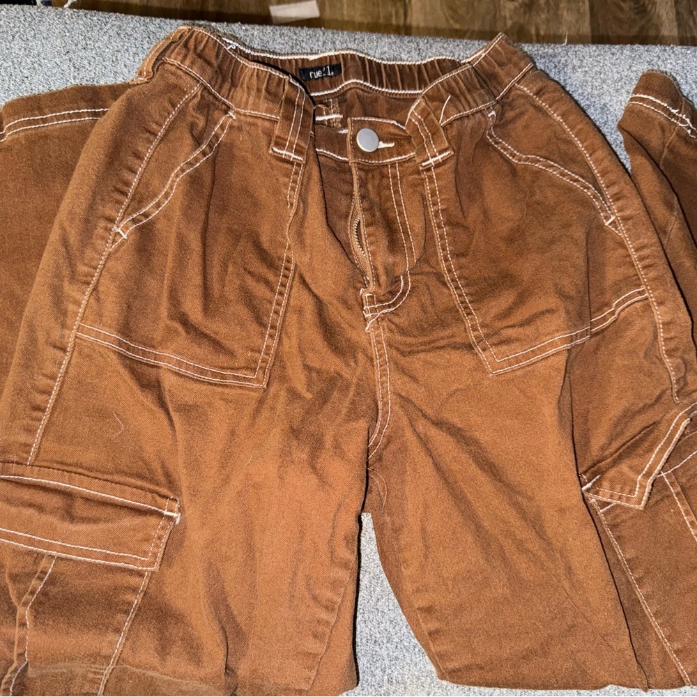 Rue21 Brown Cargo Pants